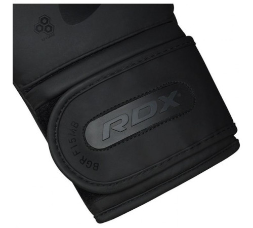 Рукавички боксерські RDX F15 16 унцій, чорні