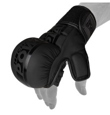 Рукавички для MMA PowerPlay PP_3033 Ultra Matt розмір S, чорні