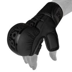 Рукавички для MMA PowerPlay PP_3033 Ultra Matt розмір S, чорні
