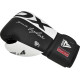 Боксерські рукавиці RDX BOXING GLOVES REX F4 12 унцій, чорно-білі