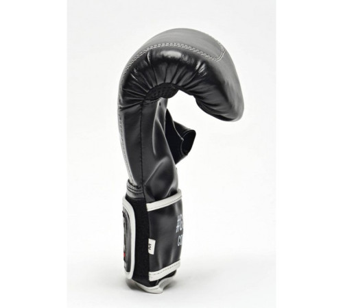 Рукавички боксерські Leone Contact S, чорно-білі