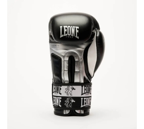 Рукавички боксерські з бинтами Leone GN208 ICONIC розмір 16 унцій, чорні