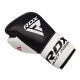 Рукавички боксерські RDX Pro Gel S5 10 унцій, чорно-білій