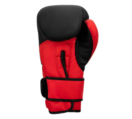 Рукавички боксерські з бинтами TITLE Boxing Guts and Glory розмір 10 унцій, чорно-червоні