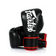 Рукавички боксерські з бинтами Fairtex BGV14 14 унцій, чорні