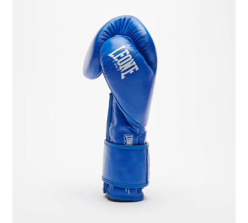 Рукавички боксерські з бинтами Leone GN111 THE GREATEST розмір 10 унцій, сині