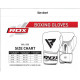 Рукавички боксерські RDX Pro Gel S5 14 унцій, чорно-білі