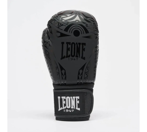 Рукавички боксерські Leone GN329 HAKA розмір 10 унцій, чорні