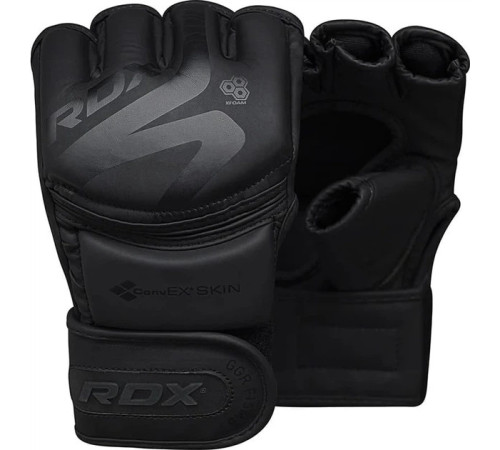 Тренувальні рукавиці для ММА RDX GRAPPLING GLOVES F15 розмір XL, чорні