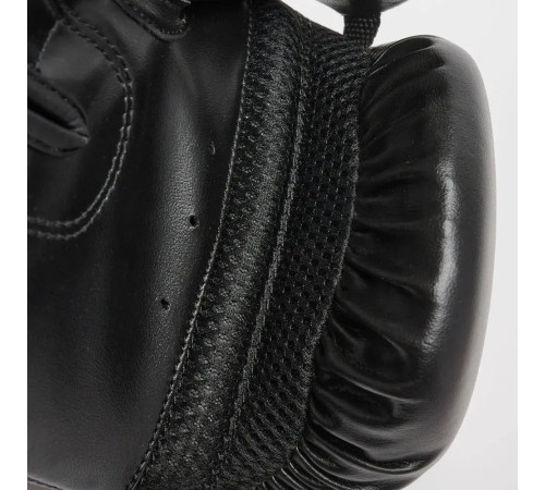 Рукавички боксерські з капою Leone GN383 THUNDER розмір 10 унцій, чорні