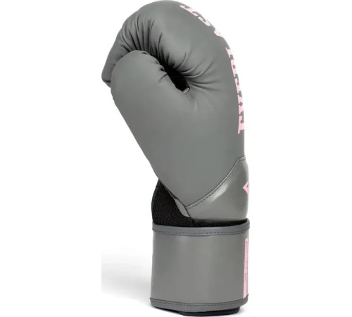 Боксерські рукавиці Everlast ELITE 2 BOXING GLOVES 12 унцій, сіро-рожевий