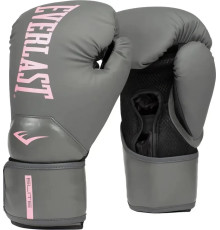 Боксерські рукавиці Everlast ELITE 2 BOXING GLOVES 10 унцій, сіро-рожевий