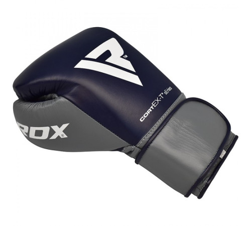 Рукавички боксерські RDX Leather Pro C4 Blue 10 ун.