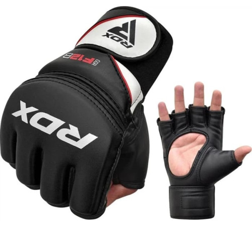 Тренувальні рукавиці RDX GRAPPLING GLOVES NEW MODEL розмір XL, чорний