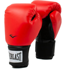 Боксерські рукавиці Everlast PROSTYLE 2 BOXING GLOVE 16 унцій, чорно-червоні