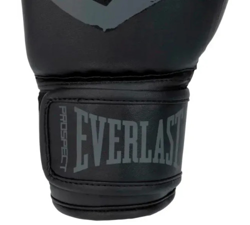 Боксерські рукавиці Everlast PROSPECT 2 BOXING GLOVE 6 унцій, чорно-сірі