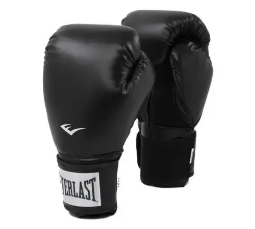Боксерські рукавиці Everlast PROSTYLE BOX GL 12 унцій, чорно-білий