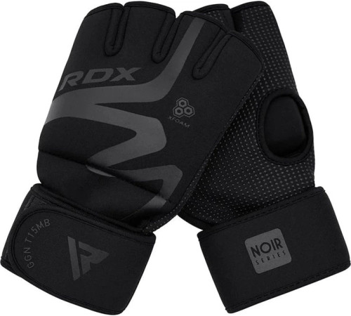 Тренувальні рукавиці для ММА RDX GRAPPLING GLOVES NEOPRENE T15 розмір XL, чорний