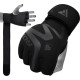 Тренувальні рукавиці для ММА RDX GRAPPLING GLOVES NEOPRENE T15 розмір XL, чорний
