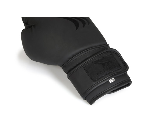 Рукавички боксерські Yakimasport MARS Matt розмір 10 унцій, чорні