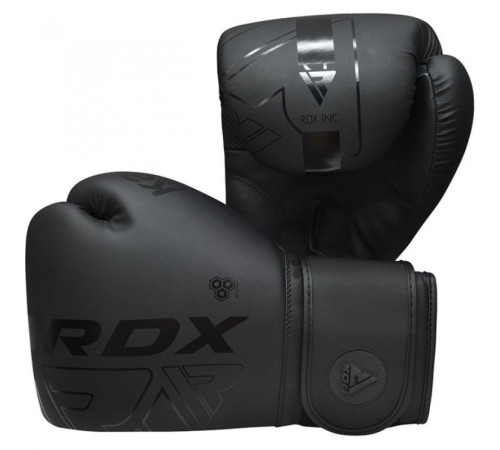 Рукавички боксерські RDX F6 16 унцій, чорні