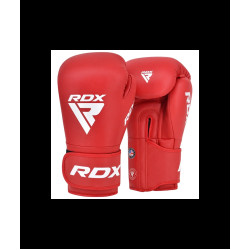 Боксерські рукавиці RDX BOXING GLOVES AS1 10 унцій, червоно-білі
