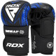 Боксерські рукавиці RDX GRAPPLING GLOVES SHOOTER IMMAF-1 розмір XL, чорно-сині
