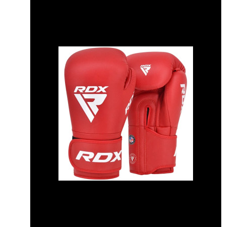 Боксерські рукавиці RDX BOXING GLOVES AS2 12 унцій, червоно-білий