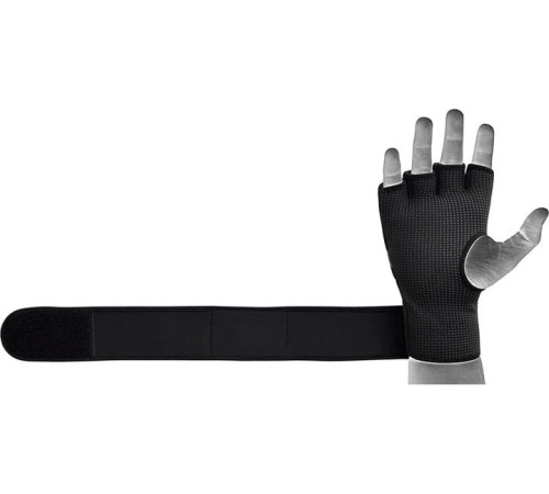 Тренувальні рукавиці для ММА RDX GRAPPLING GLOVES NEOPRENE T15 розмір L, чорний