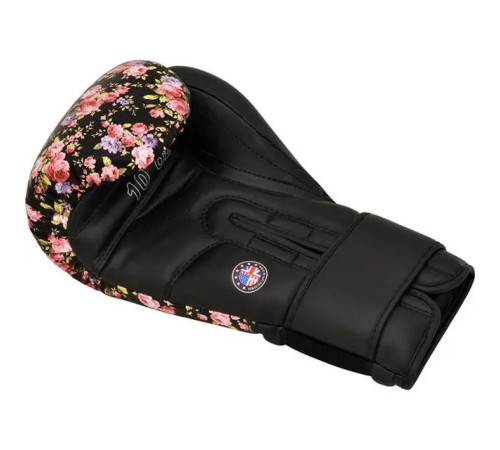 Рукавички боксерські з капою RDX FL-5 розмір 12 унцій, чорні