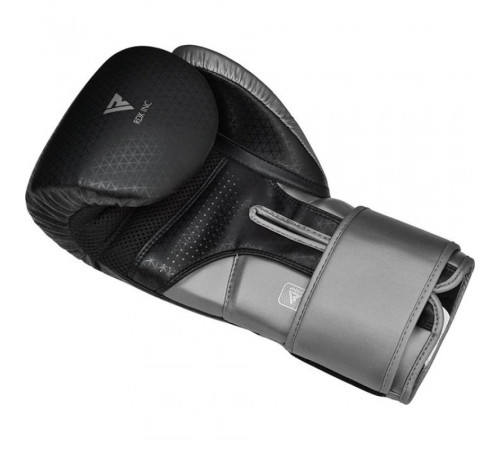 Рукавички боксерські RDX L2 Mark Pro 10 унцій, чорно-сірі