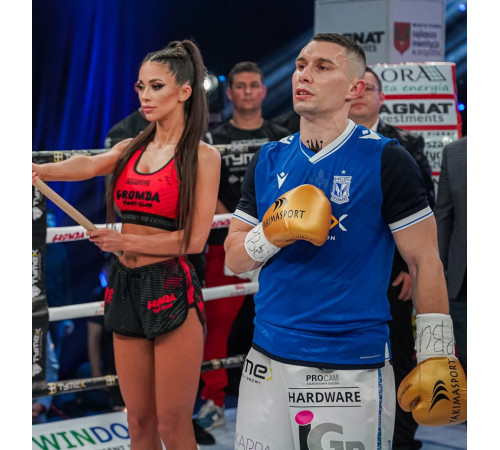 Рукавички боксерські Yakimasport TIGER GOLD V розмір 10 унцій, золотисті