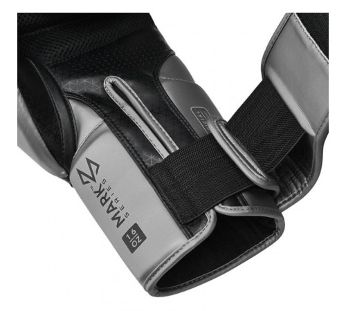 Рукавички боксерські RDX L2 Mark Pro 14 унцій, чорно-сірі