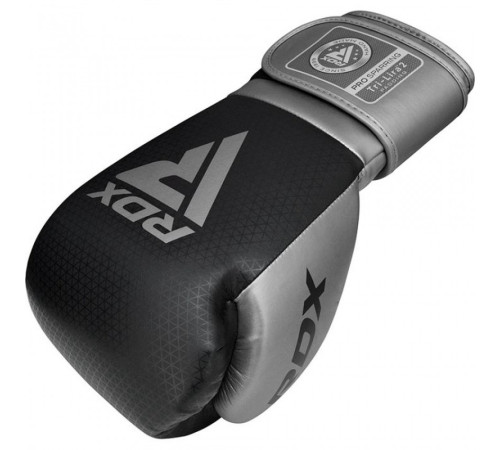Рукавички боксерські RDX L2 Mark Pro 16 уцій, чорно-сірі