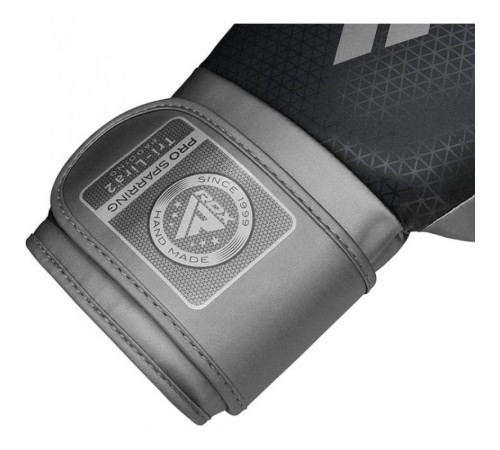 Рукавички боксерські RDX L2 Mark Pro 16 уцій, чорно-сірі