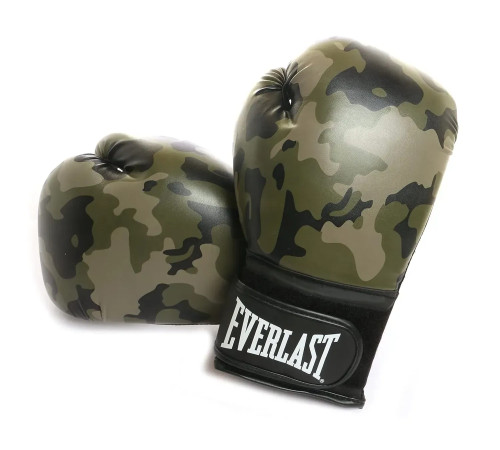 Боксерські рукавиці Everlast SPARK TRAINING GLOVE 10 унцій, камуфляж