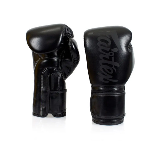 Рукавички боксерські з бинтами Fairtex BGV14SB 10 унцій, чорні