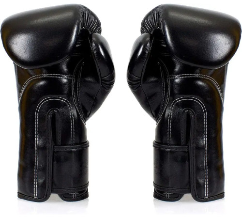 Рукавички боксерські з бинтами Fairtex BGV14SB 10 унцій, чорні