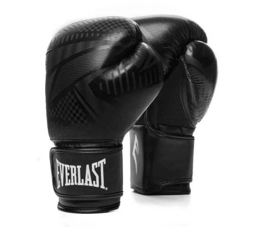 Боксерські рукавиці Everlast SPARK TRAINING GLOVES 16 унцій, чорно-білі