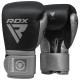 Рукавички боксерські з капою RDX MARK PRO SPARRING TRI LIRA 2 розмір 14 унцій, чорно-сріблястий