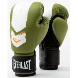 Боксерські рукавиці Everlast PROSPECT 2 BOXING GLOVE 6 унцій, чорно-зелені