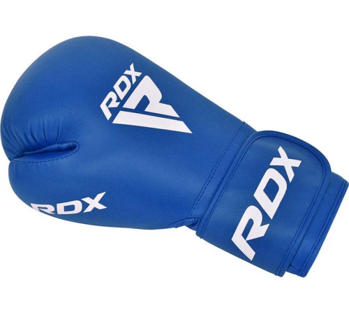 Боксерські рукавиці RDX BOXING GLOVES AS2 10 унцій, синьо-білий