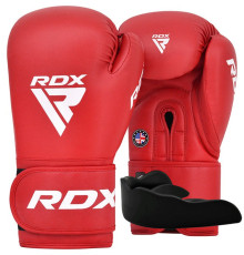 Боксерські рукавиці RDX  AS2 RED-10 унцій (капа в комплекті)