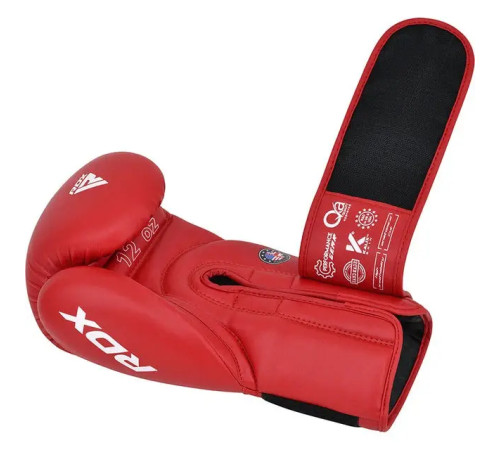 Рукавички боксерські з капою RDX AS2 розмір 10 унцій, червоні
