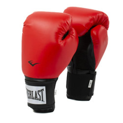 Боксерські рукавиці Everlast PROSTYLE 2 BOXING GLOVES 14 унцій, чорно-червоні