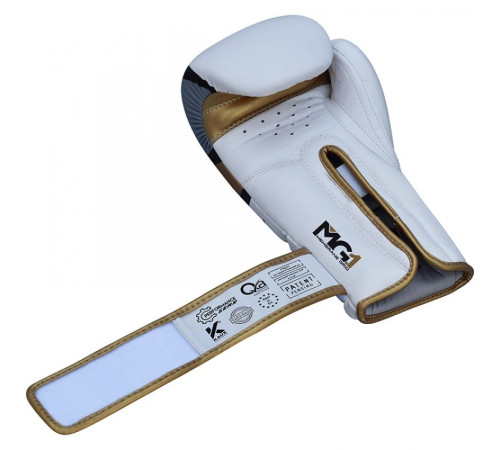 Рукавички боксерські RDX Rex Leather 8 унцій, різнокольорові