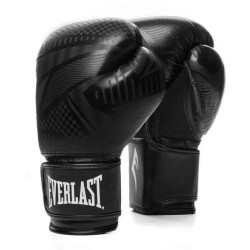 Боксерські рукавиці Everlast SPARK TRAINING GLOVES 10 унцій, чорно-білі
