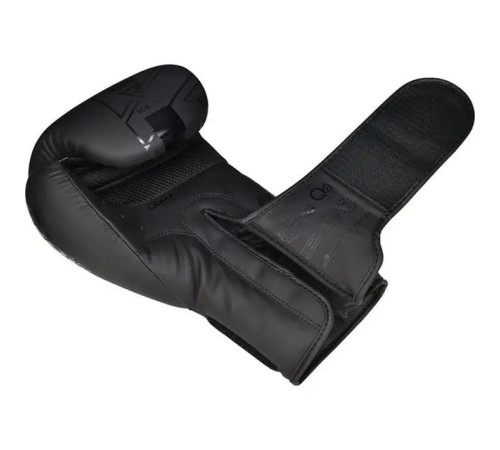 Рукавички боксерські з капою RDX F6 Kara Matte розмір 14 унцій, чорні