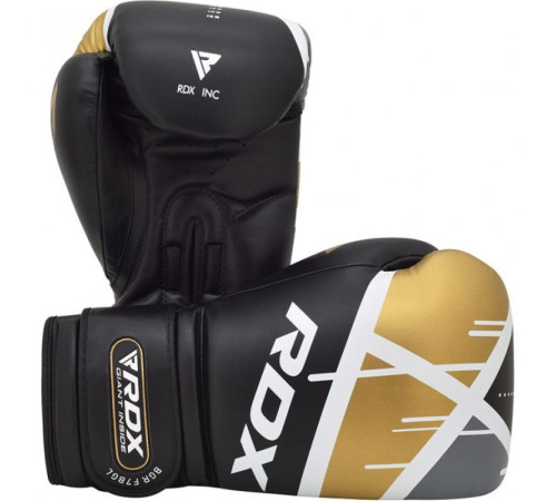 Рукавички боксерські RDX Rex Leather 8 унцій, різнокольорові