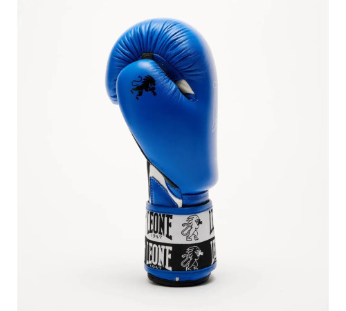 Рукавички боксерські з бинтами Leone GN208 ICONIC розмір 10 унцій, сині
